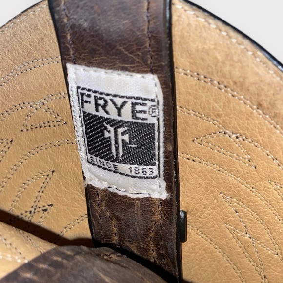 FRYE Billy Brown Leather Women’s Pull On Boot Size 6.5B - Picture 13 of 16